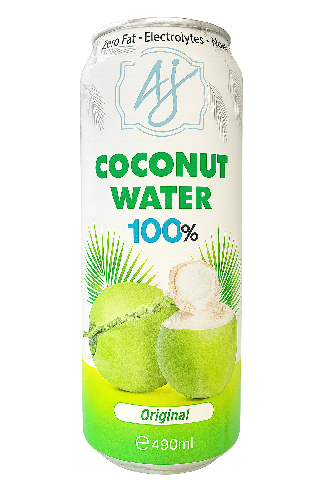 AJ Coconut Water 490ml X 24