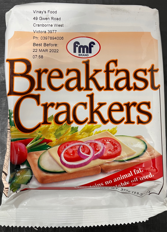 FMF Breakfast Crackers 375g
