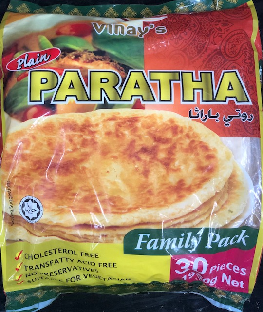 Vinay's Plain Paratha 30pcs x 6pkts
