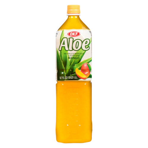 OKF Aloe Vera Drink Mango 1.5L x 12
