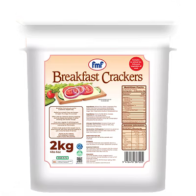 FMF Breakfast Crackers 2kg x 4 Pack