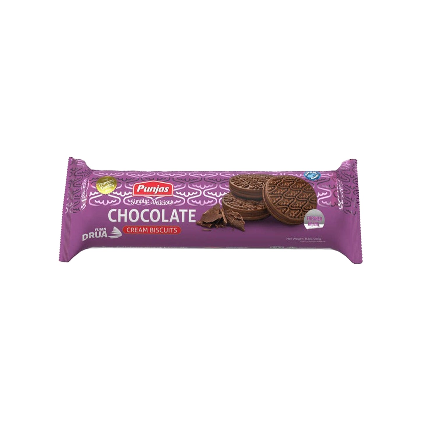 Punjas Chocolate Cream Biscuits 250g x20