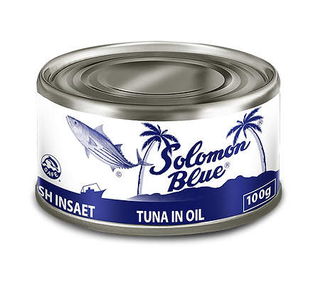 Solomon Blue Original Red Flakes Tuna in Soy Oil 100g x 48