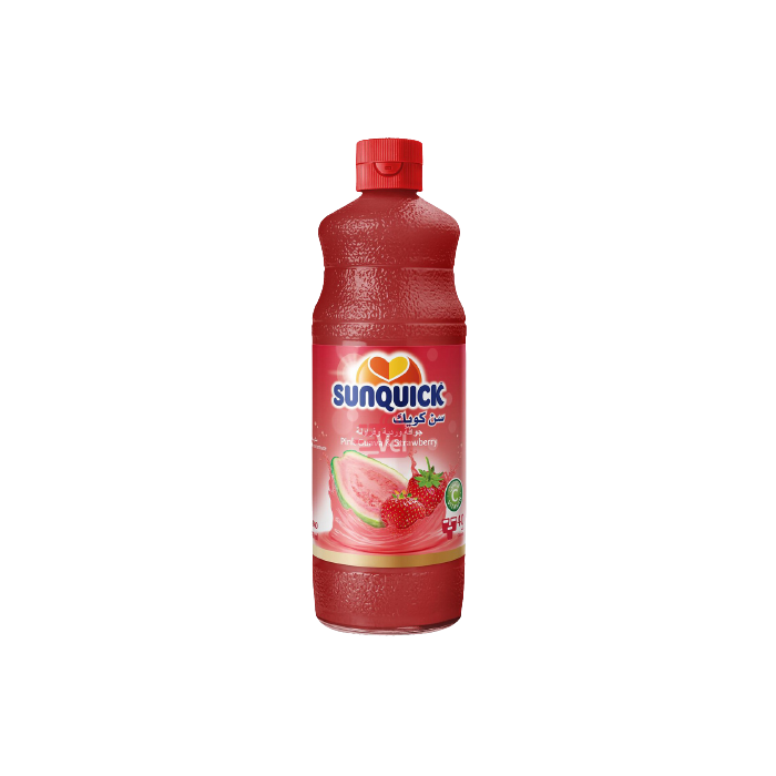 O-Sunquick Pink Guava & Strawberry 840ml
