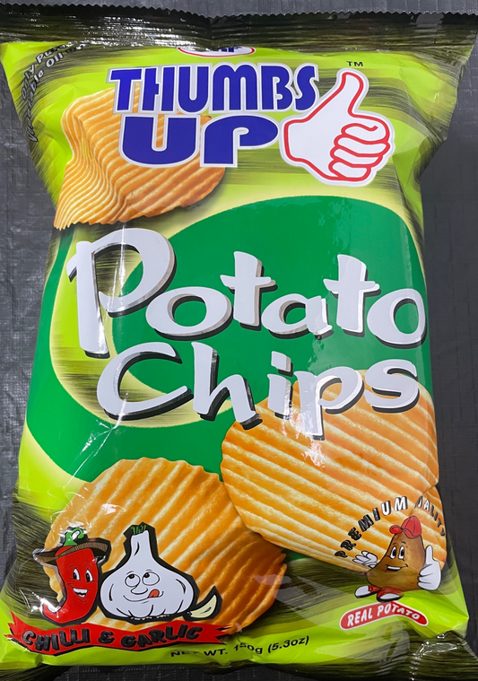 FMF Potato Chips Chilli Garlic 150g