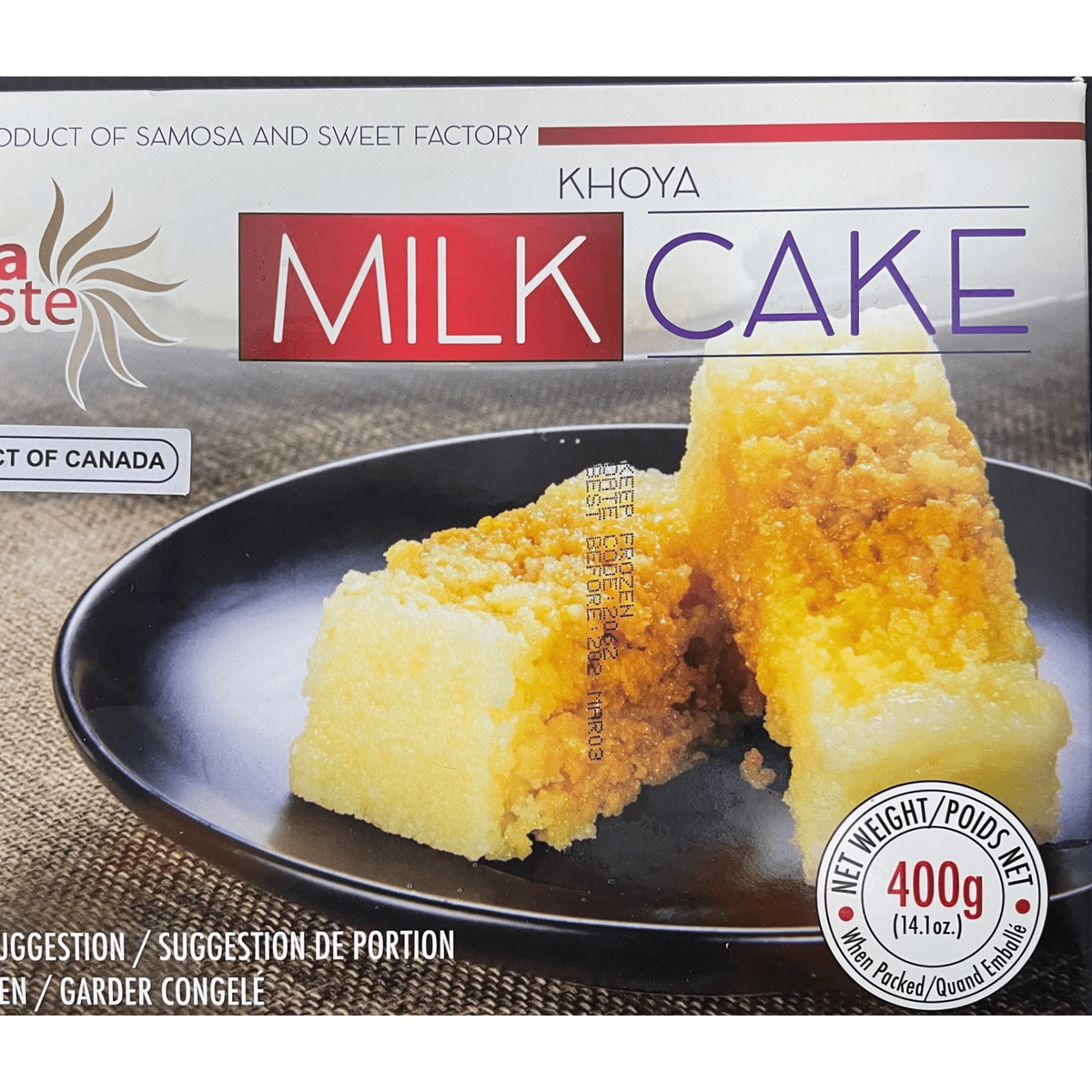 Apna Taste Khoya Milk Cake 400g x14 - Vinays Food - Apna Taste