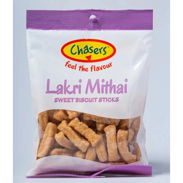Chasers Lakri Mithai 150g x24 - Vinays Food - Chasers