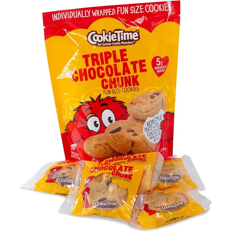 Cookie Time Original Chocolate 5pk (20g x 5) x40 - Vinays Food - Cookie Time