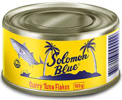 Solomon Blue Curry Flakes 100g