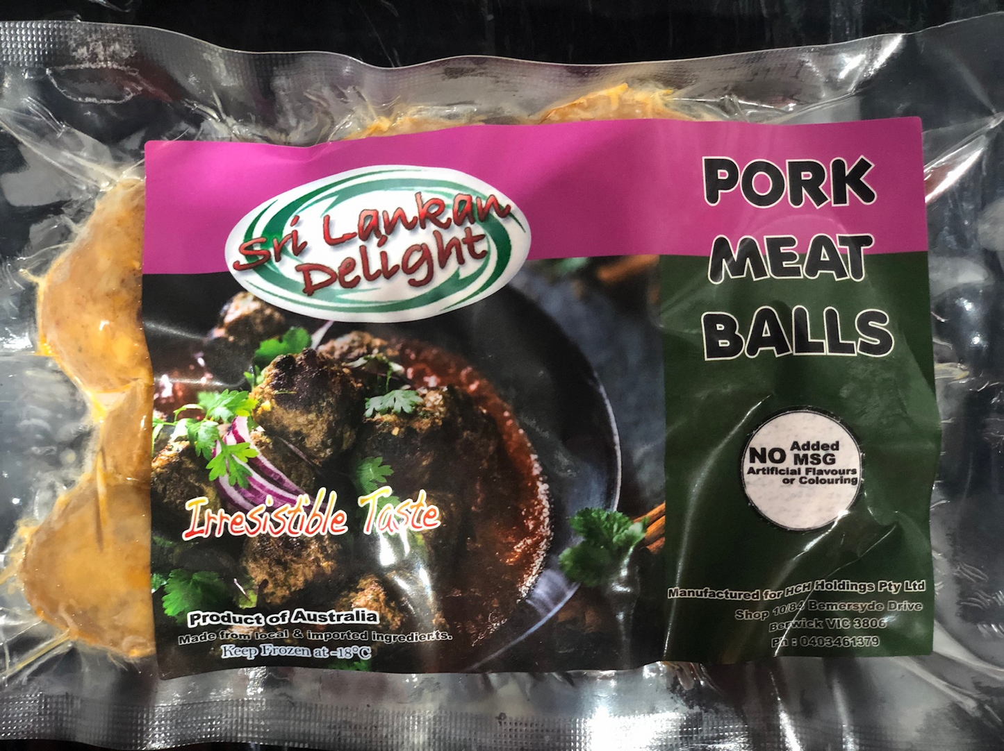 Pork Meatball 400g x 16