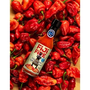 Fiji Fire Original Bongo Chilli Hot Sauce 150ml x12 - Vinays Food - Down to Earth