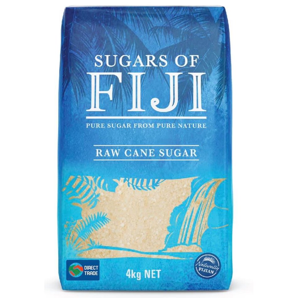 Fiji Sugar Corporation Raw Sugar 4kg x6 - Vinays Food - Fiji Sugar Corporation