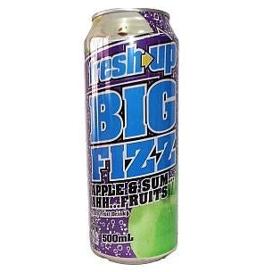 FreshUp BigFizz Sum Ahh Fruits 500ml x12 - Vinays Food - FreshUp