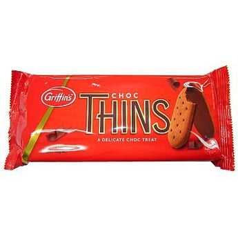 Griffins Chocolate Thins 180g x21 - Vinays Food - Griffins