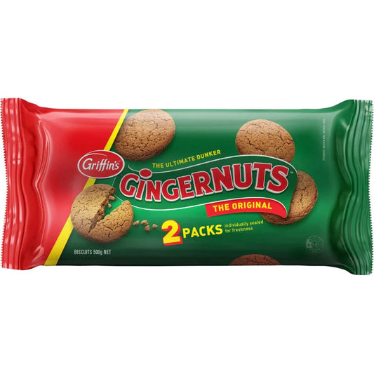 Z-Griffins Gingernuts 500g