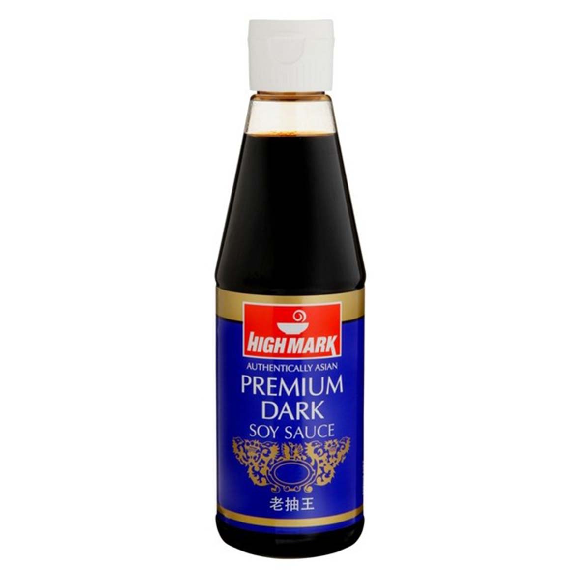 Highmark Dark Soya Sauce 550ml x12 - Vinays Food - Highmark