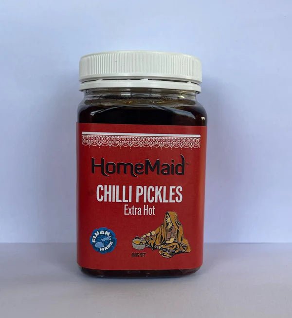 HomeMaid Chilli Pickle 400g x24 (Carton) - Vinays Food - Home Maid
