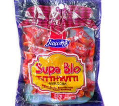 Jasons Tutti-Frutti Bubble Gum 1kgx12