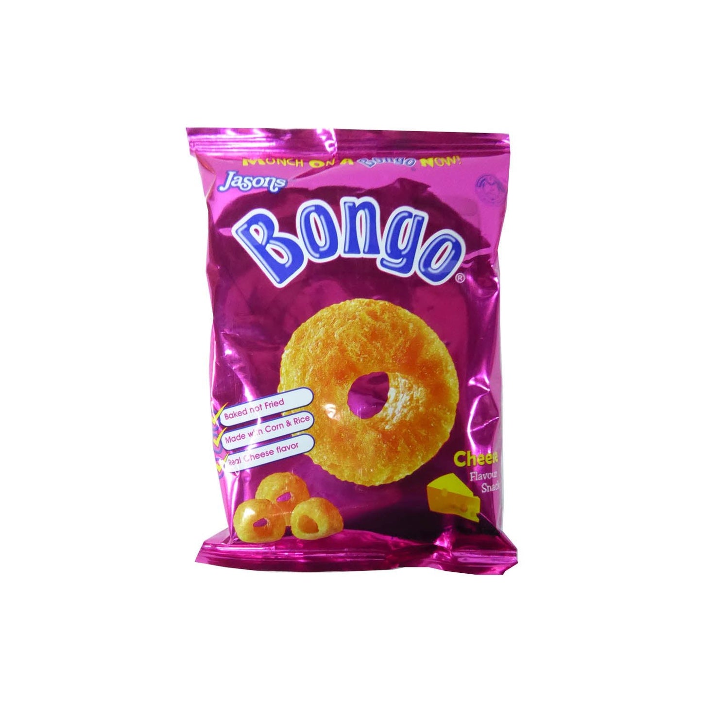 Jasons Bongo Cheese Multipack 20g x10x12 - Vinays Food - Jasons