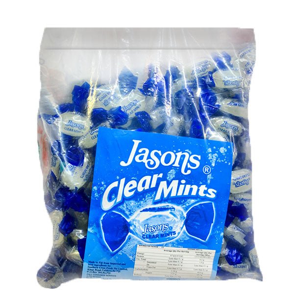 Jasons Clear Mint 1kg x8 - Vinays Food - Jasons