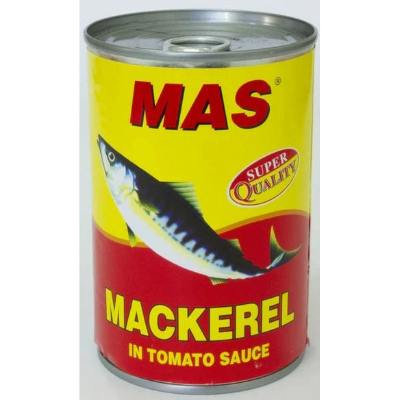 MAS Mackerel in Tomato Sauce (4 Pack) - Vinays Food - MAS