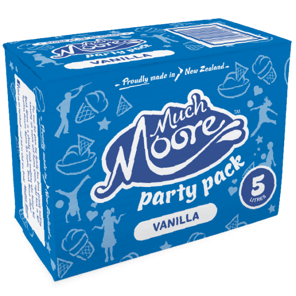Much Moore Party Pack Vanilla Board 5L x3 - Vinays Food - Much Moore