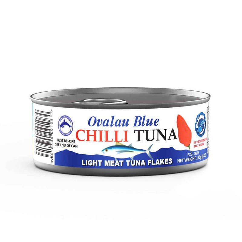 Ovalau Blue Tuna Chilli 170g x48 - Vinays Food - Punjas