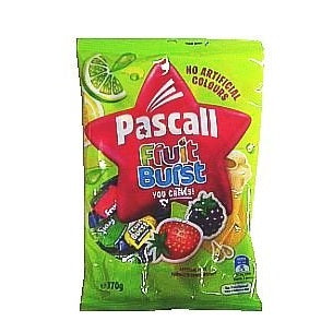 Pascall Family Fruit Burst 170g x16 - Vinays Food - Pascall