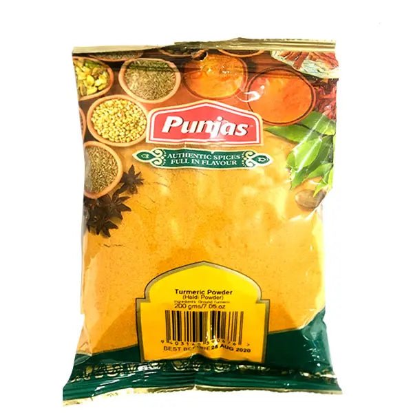 Punjas Haldi Powder 500g x20 - Vinays Food - Punjas