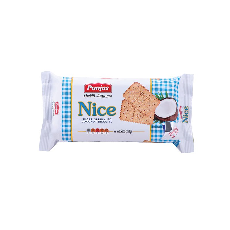 Punjas Nice Biscuit 250g x20 - Vinays Food - Punjas