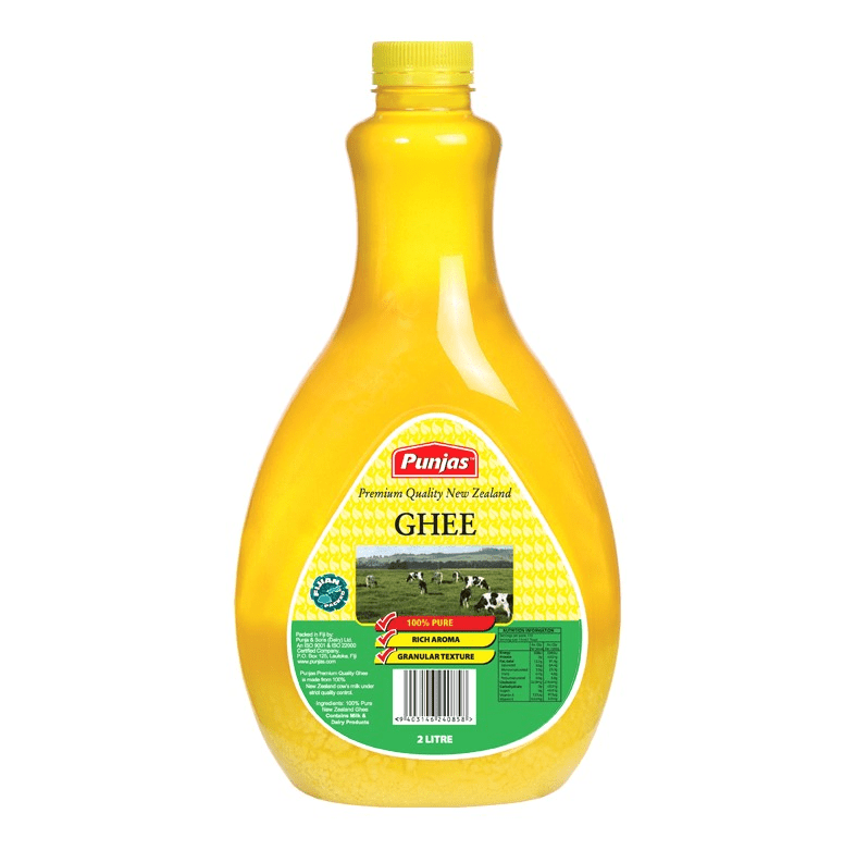 Punjas NZ Pure Ghee 2L x9 - Vinays Food - Punjas