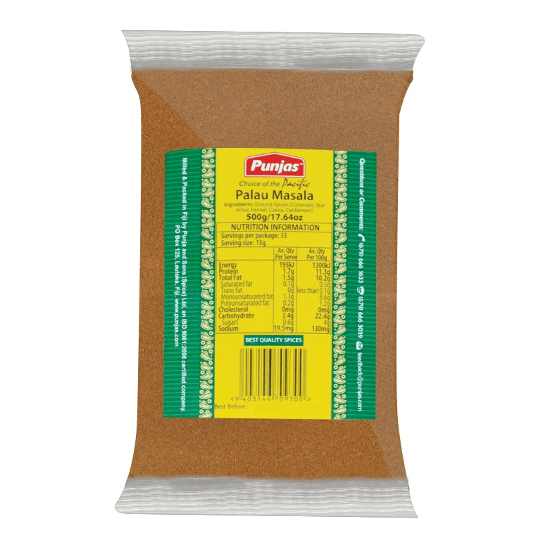 Punjas Palau Masala 500g x20 - Vinays Food - Punjas