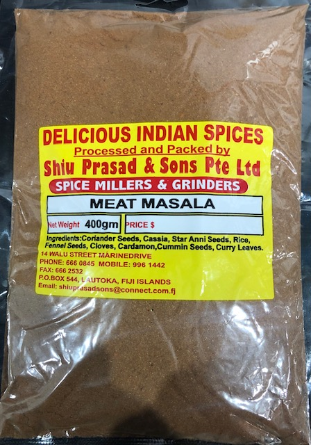 Shiu Prasad Meat Masala 1kg x12 - Vinays Food - Shiu Prasad