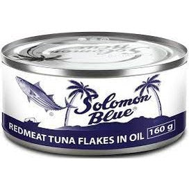 Solomon Blue Original Red Flakes Tuna in Soy Oil 400g x 24 - Vinays Food - Solomon Blue