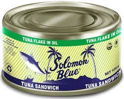 Solomon Blue Original Sandwich Flakes YF in Soy Oil 100g x 48 - Vinays Food - Solomon Blue