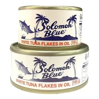 Solomon Blue Original White Flakes Tuna in Soy Oil 250g x 36 - Vinays Food - Soltuna