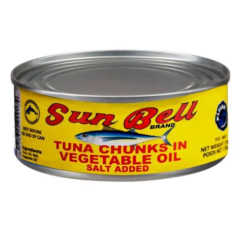 Sunbell Tuna Yellow 170g x48 - Vinays Food - Soltuna