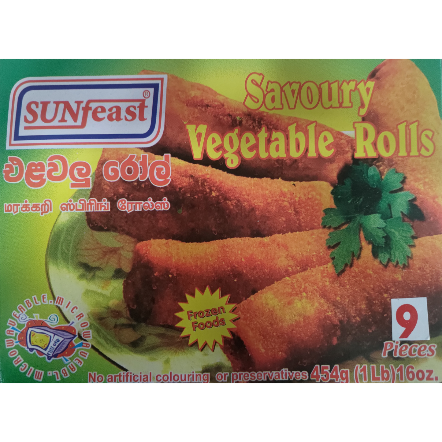 Sunfeast Savoury Rolls - Vegetable 454g x12 - Vinays Food - Sunfeast