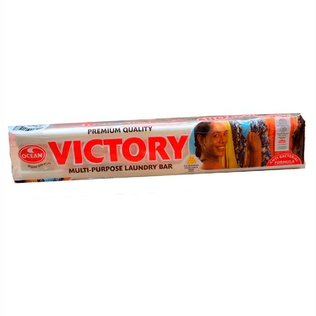 Victory White Multi-Purpose Laundry Bar 800g packaging with anti-bacterial formula