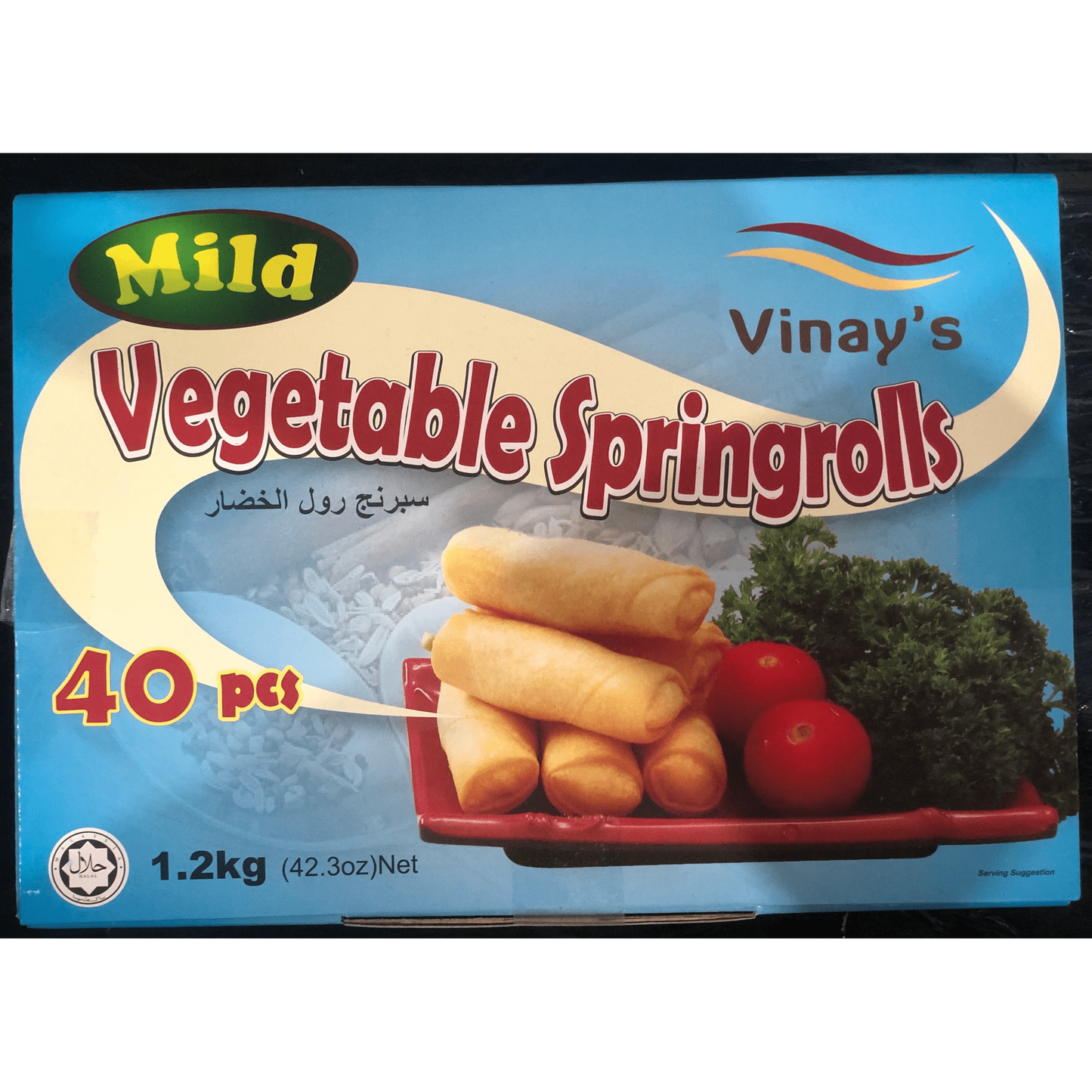 Vinay's Vegetable Springroll 40pcs x 6 pkts - Vinays Food - Vinay's