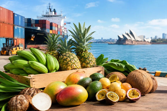 How to Import Island Produce into Australia - Vinays Food