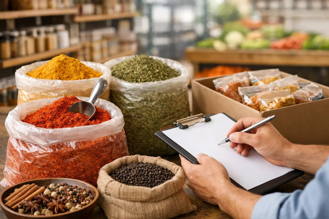 How to Order Bulk Spices for Your Grocery Store - Vinays Food