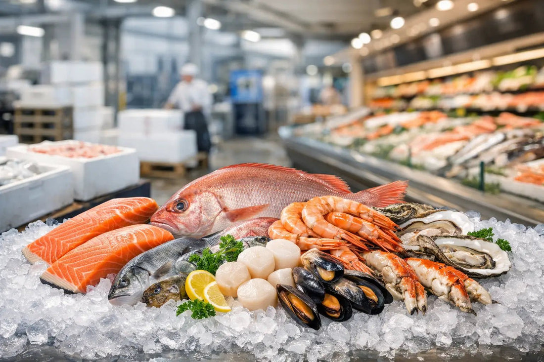Wholesale Seafood for Grocery Stores - Vinays Food