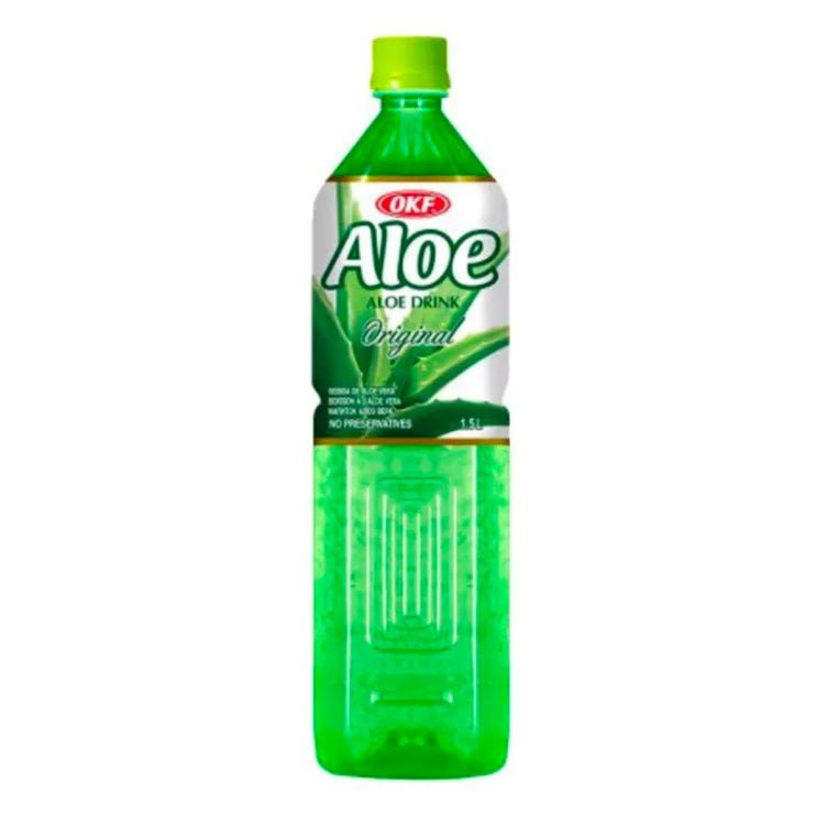 OKF Aloe Vera Drink Original 1.5L x 12 - Vinays Food - OKF