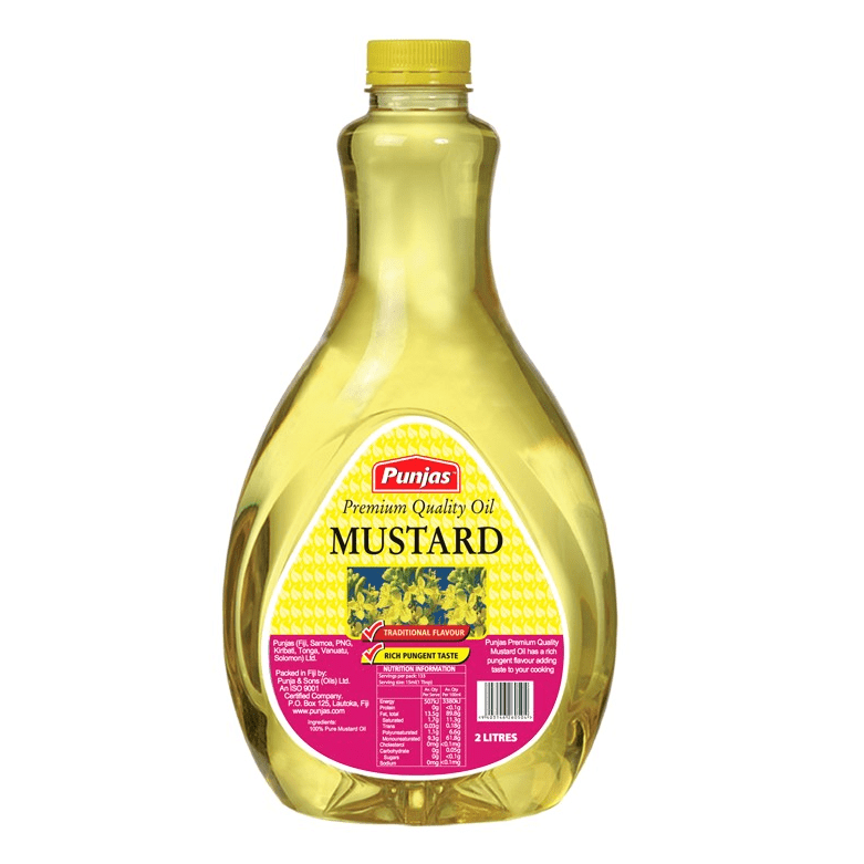 Punjas Mustard Oil 2L x9 - Vinays Food - Punjas