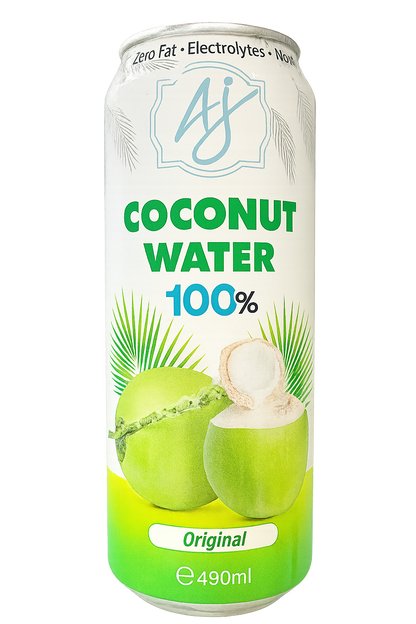 AJ Coconut Water 490ml X 24