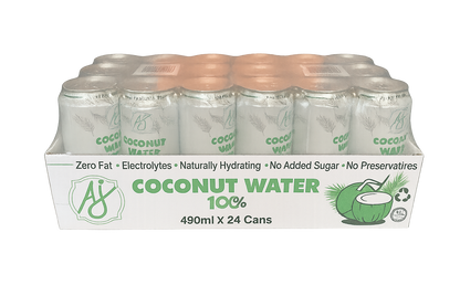 AJ Coconut Water 490ml X 24