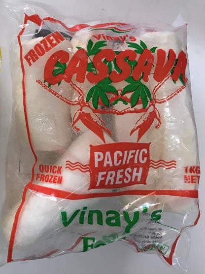 Vinay's White Cassava 12kg (12 x 1 kg packets)