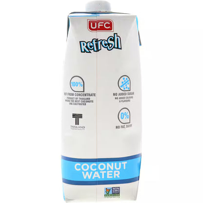 UFC Refresh 100% Coconut Water 500ml x12