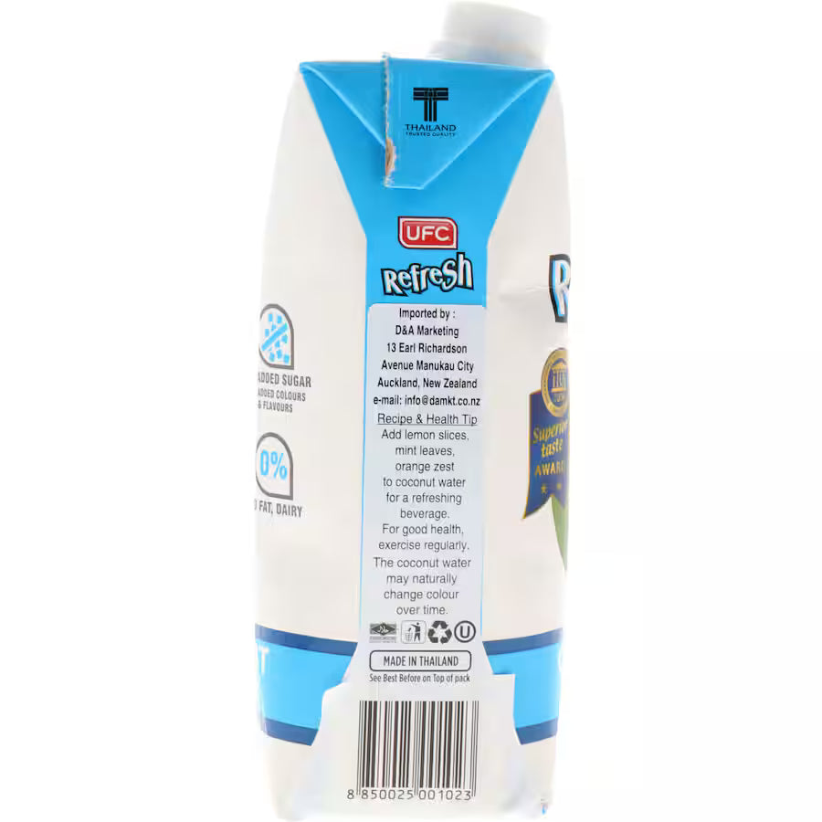UFC Refresh 100% Coconut Water 500ml x12